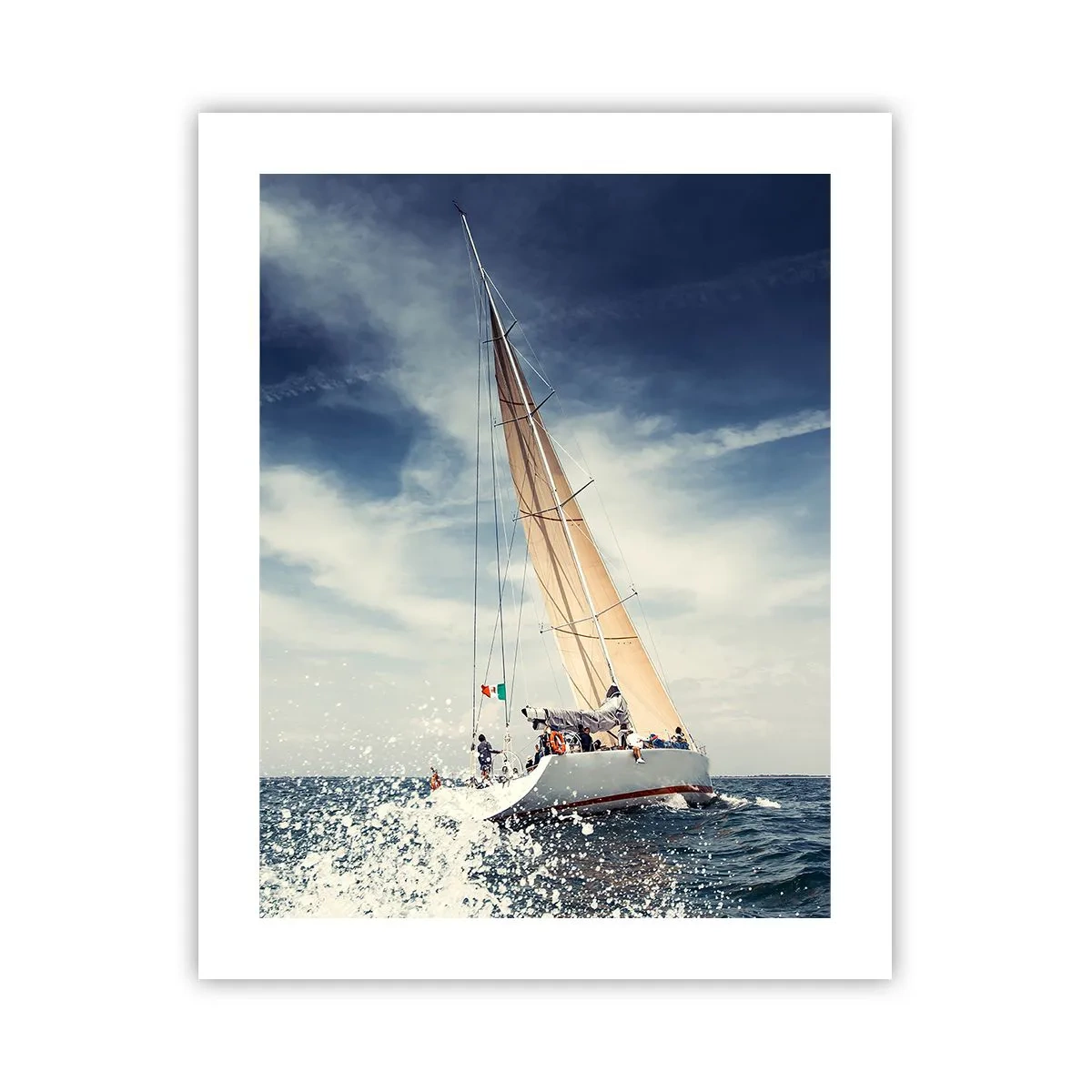 Poster - Sie werden uns nicht einholen! - 40x50 cm