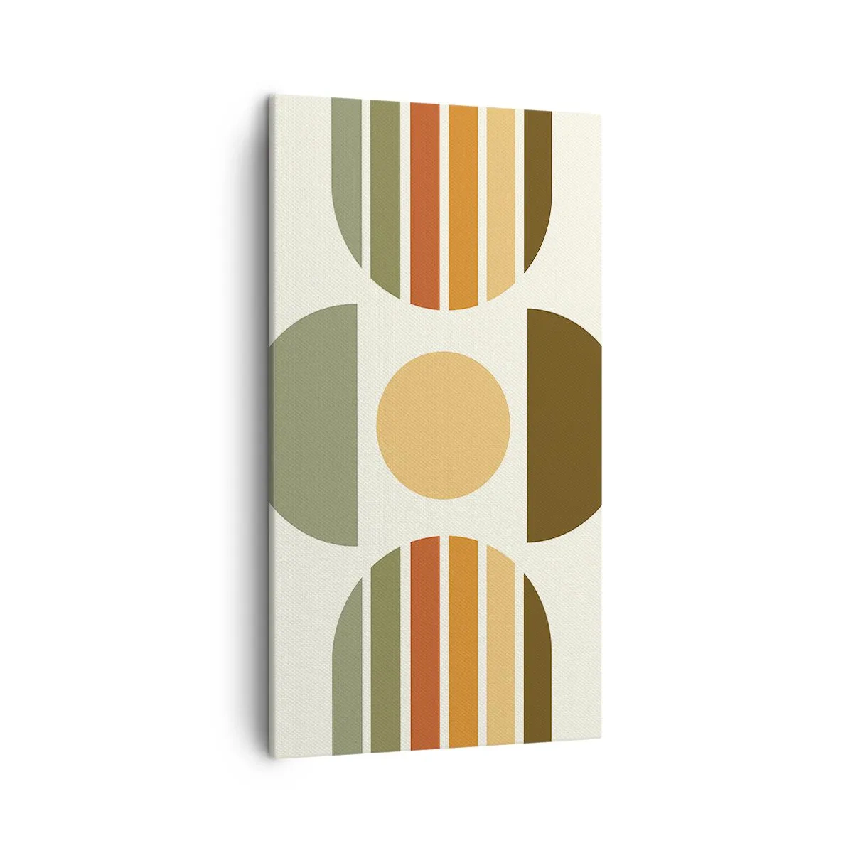 Bild auf Leinwand - Leinwandbild - In Erdtönen - 45x80 cm