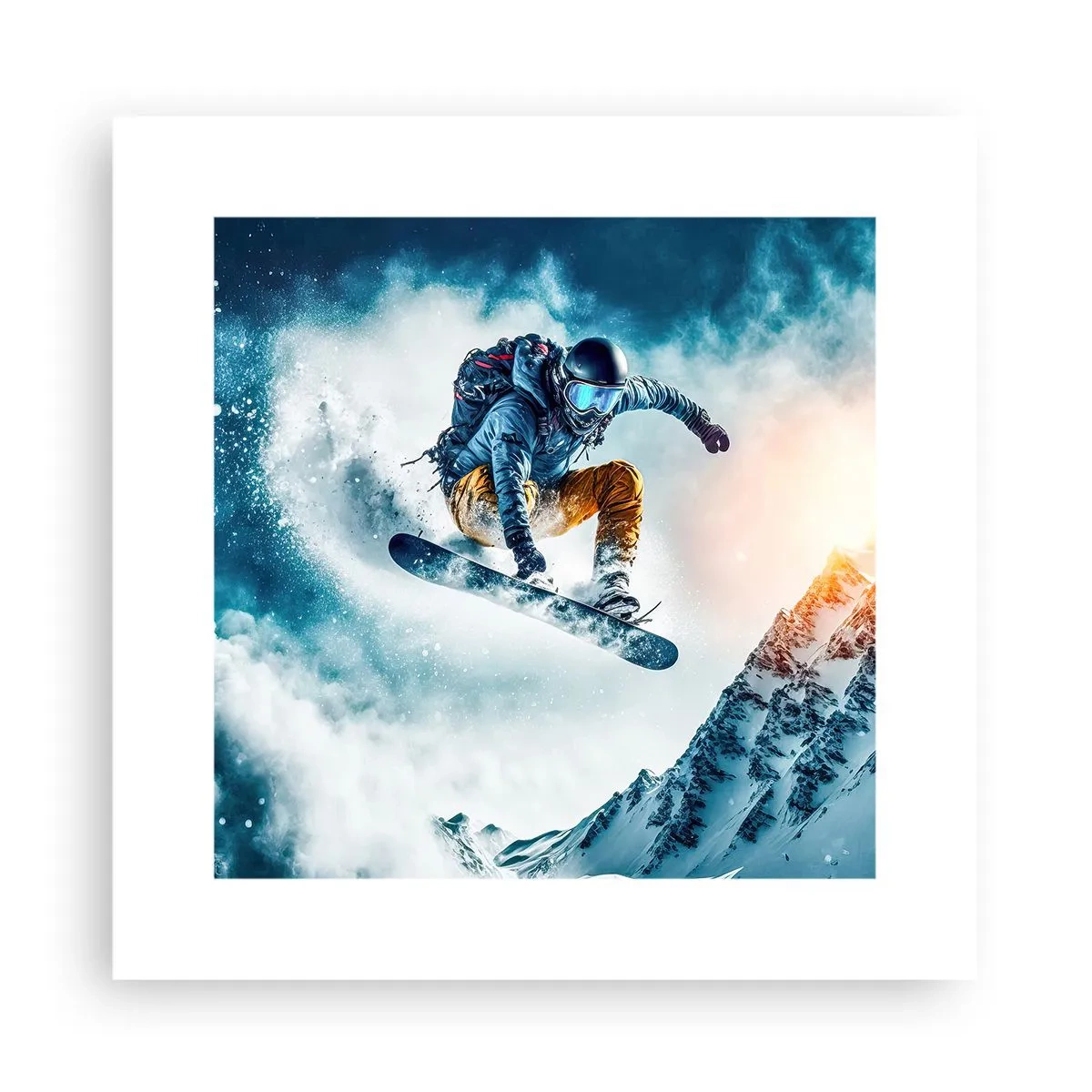 Poster - Extreme Emotionen - 30x30 cm