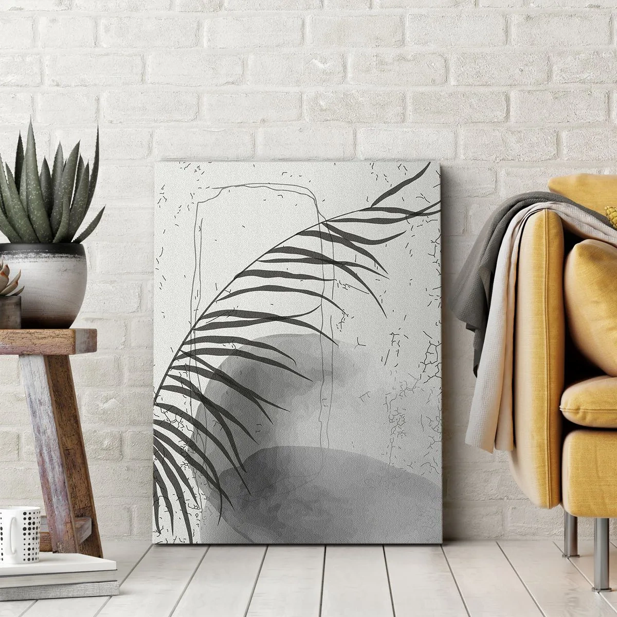 Bild auf Leinwand - Leinwandbild - Subtile Exotik der Natur - 65x120 cm