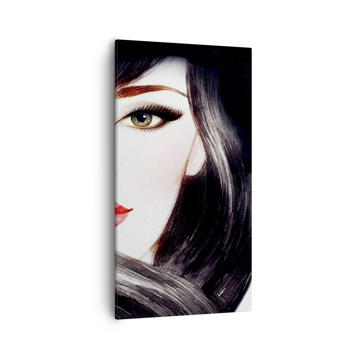 Bild auf Leinwand - Leinwandbild - Saphir-Optik - 55x100 cm