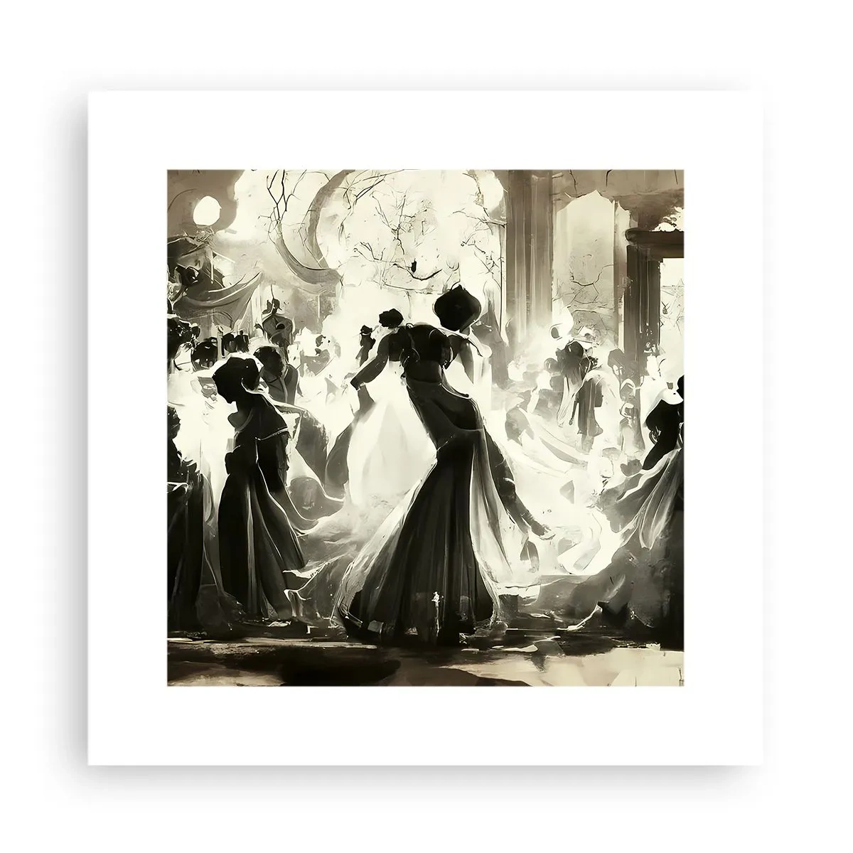 Poster - Die große Maskerade - 30x30 cm