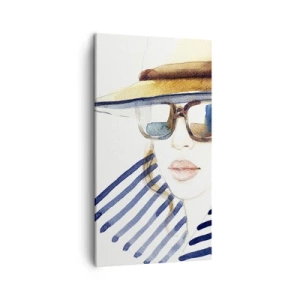 Bild auf Leinwand - Leinwandbild - Florida heißt Sie willkommen! - 45x80 cm