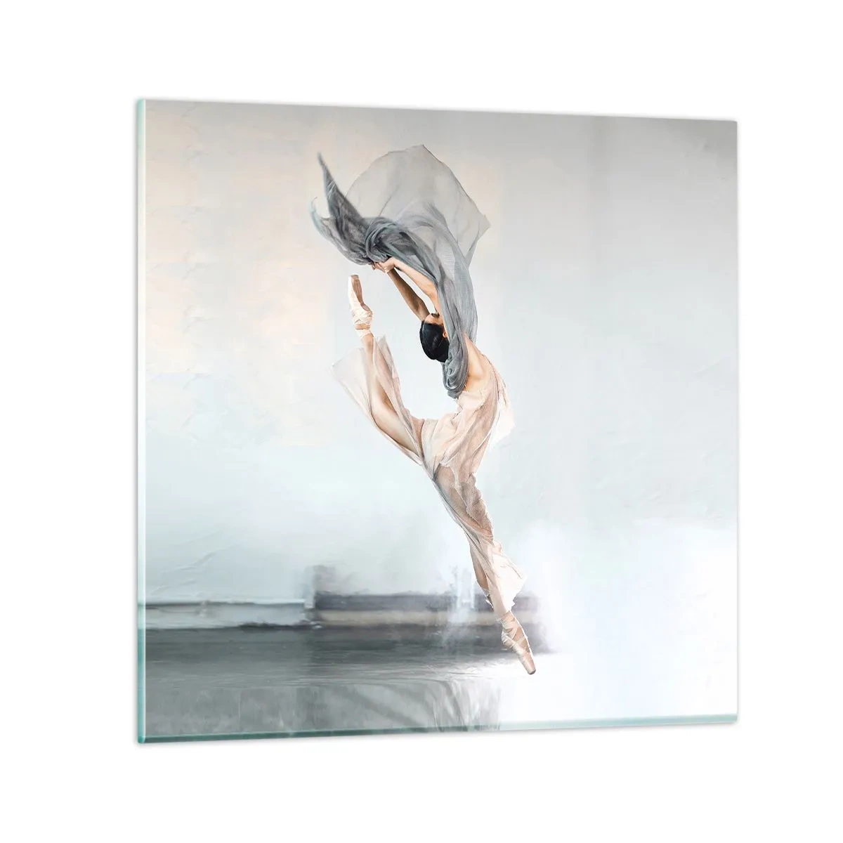 Glasbild - Bild auf glas - Im Tanzrausch - 40x40 cm