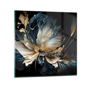 Glasbild - Bild auf glas - Märchenhafte Farnblume - 50x50 cm