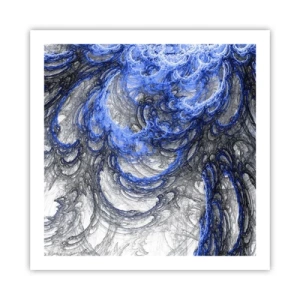 Poster - Die Geburt einer Welle - 60x60 cm