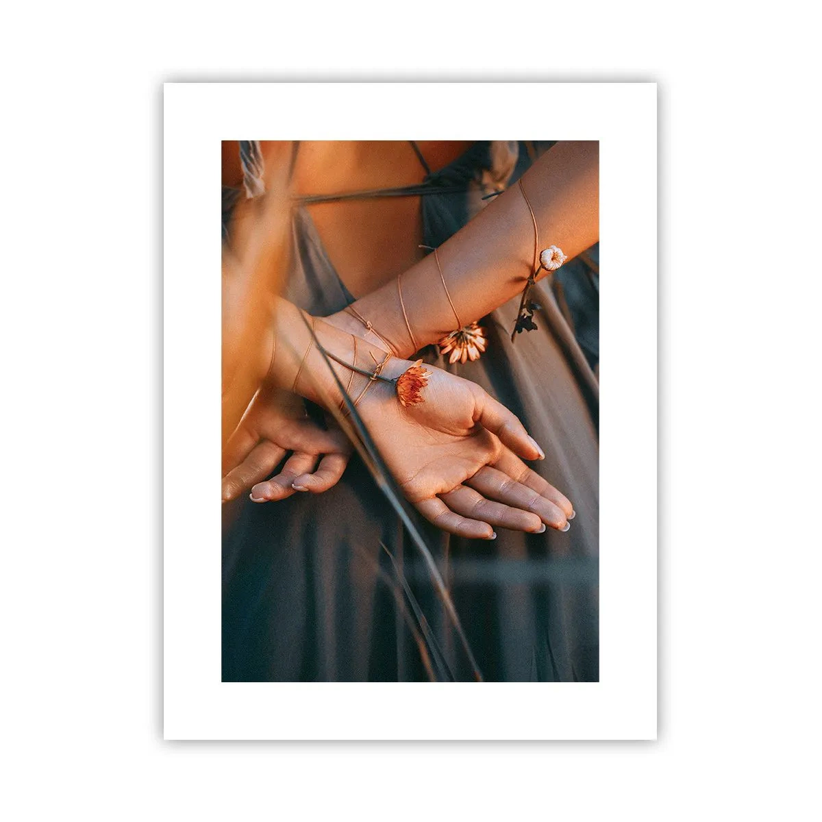 Poster - Verbunden mit der Natur - 30x40 cm