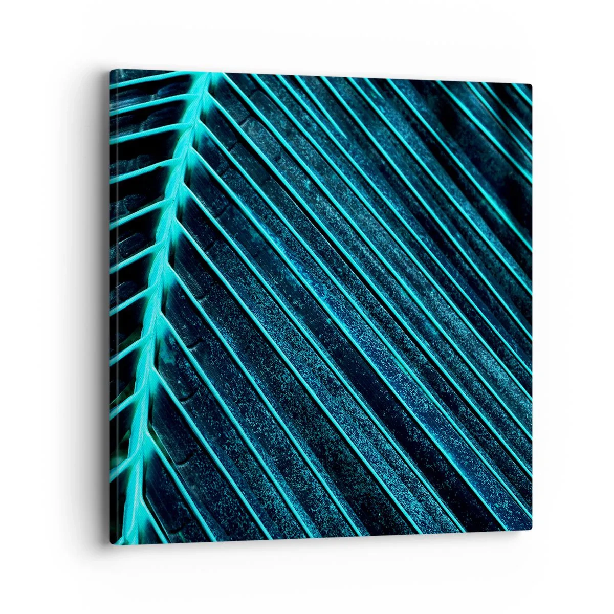 Bild auf Leinwand - Leinwandbild - Grüne Textur - 40x40 cm