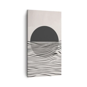 Bild auf Leinwand - Leinwandbild - Halbe Komposition - 45x80 cm