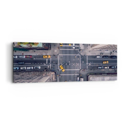 Bild auf Leinwand - Leinwandbild - Eine einfache Wahl - 90x30 cm