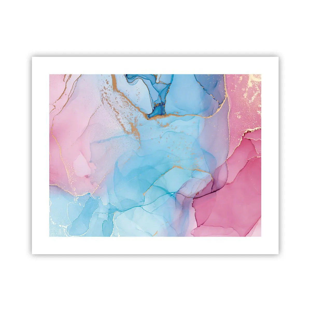 Poster - Begegnung und Durchdringung - 50x40 cm