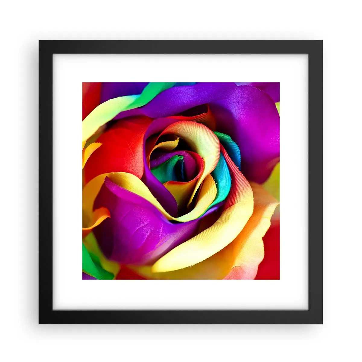 Poster in einem schwarzem Rahmen - Es ist unmöglich - 30x30 cm