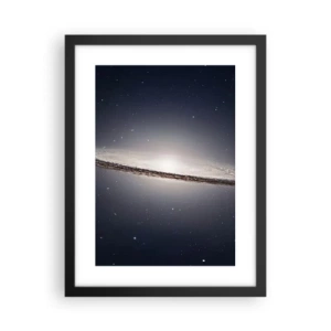 Poster in einem schwarzem Rahmen - Vor langer Zeit in einer weit entfernten Galaxie ... - 30x40 cm