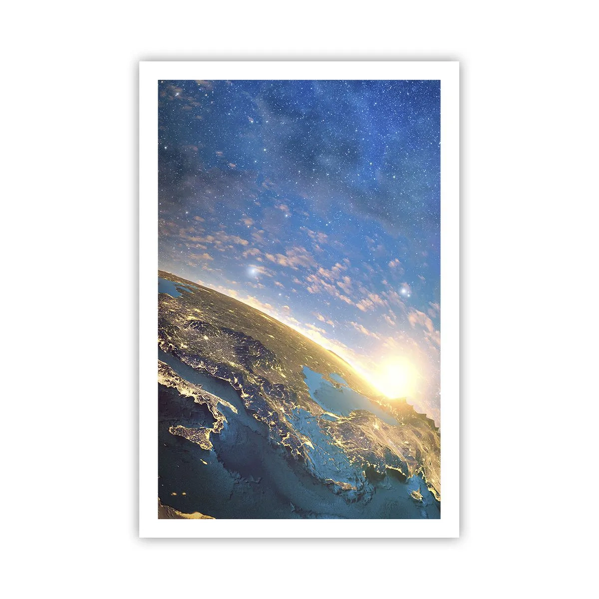 Poster - Schauen wir uns aus der Ferne an - 61x91 cm