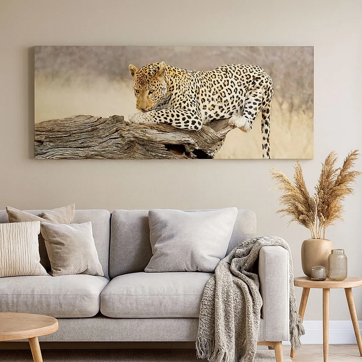 Bild auf Leinwand - Leinwandbild - Ich gehe meine eigenen Wege - 100x40 cm