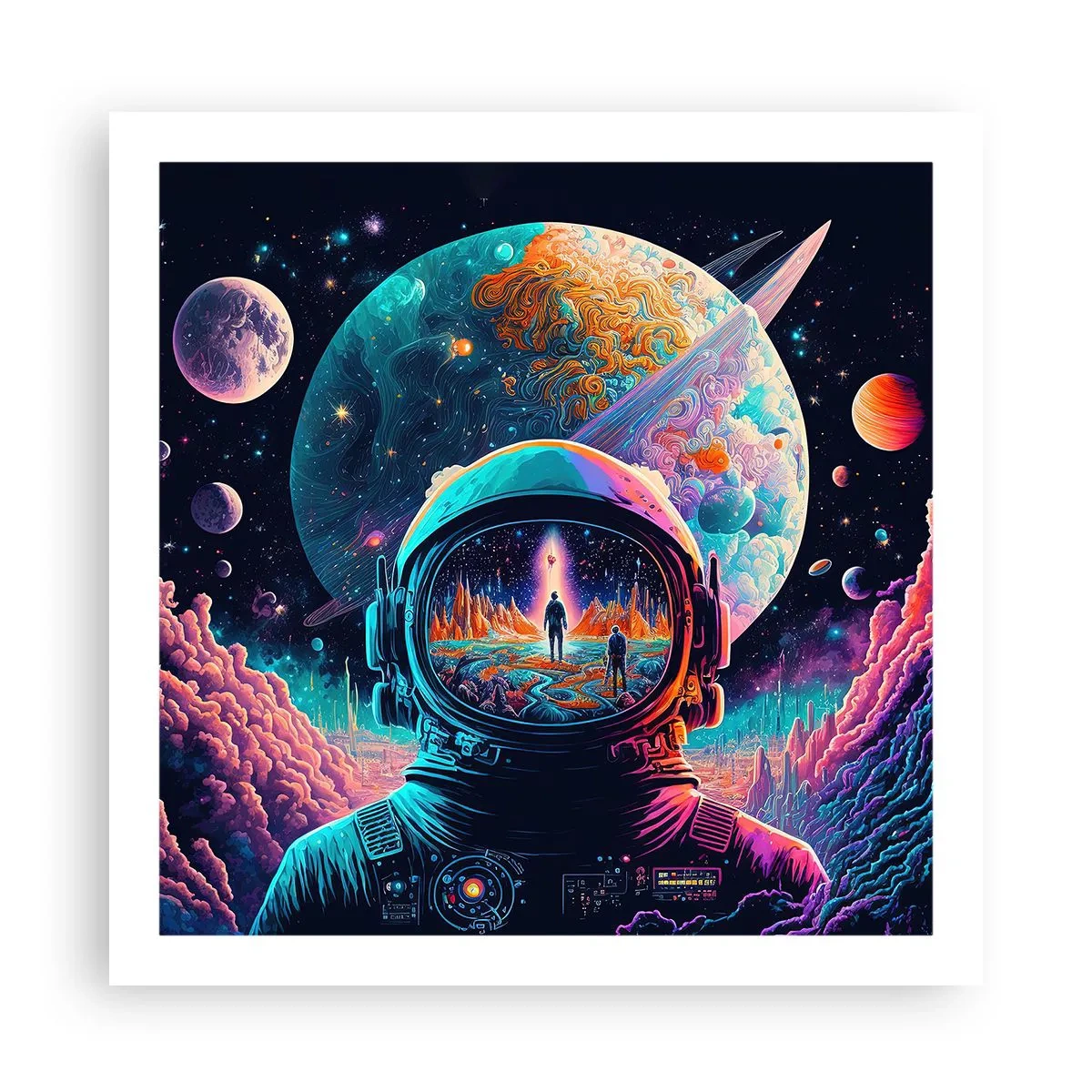 Poster - Philosophen haben nicht davon geträumt - 60x60 cm