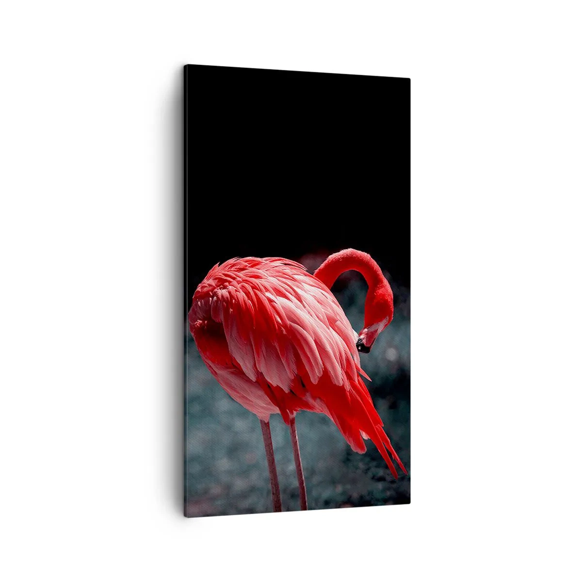 Bild auf Leinwand - Leinwandbild - Ein purpurrotes Gedicht der Natur - 45x80 cm