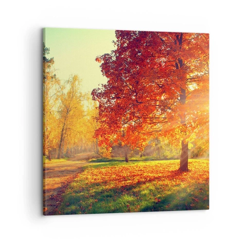 Bild auf Leinwand - Leinwandbild - Unhöflich ist schön - 60x60 cm