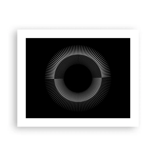 Poster - Schwarze Sonne - 50x40 cm