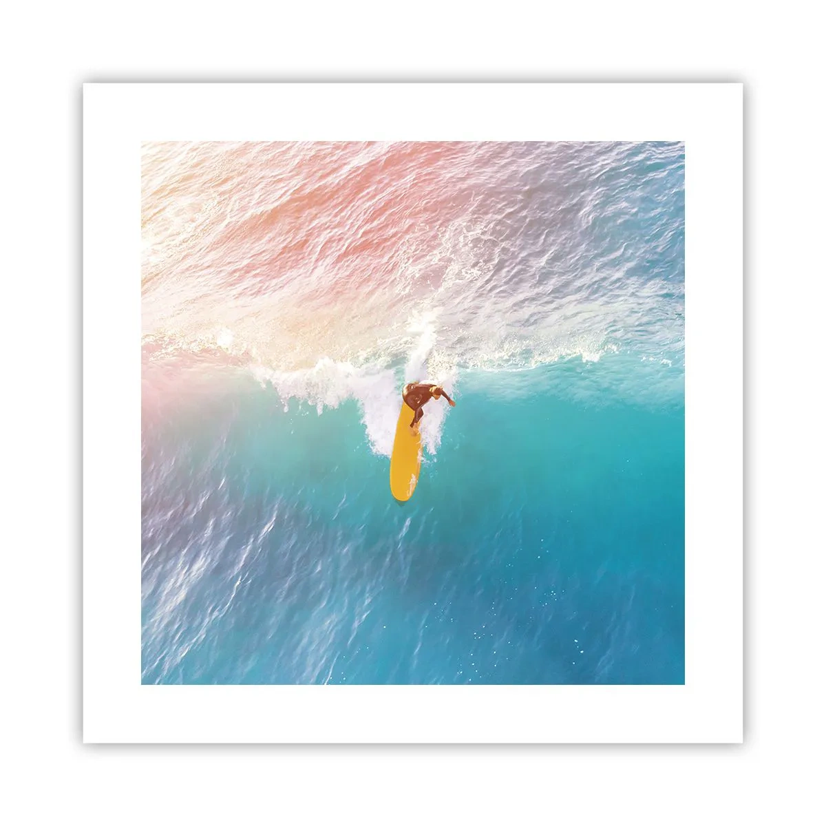 Poster - Der Ozeanreiter - 40x40 cm