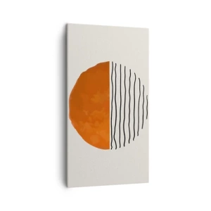 Bild auf Leinwand - Leinwandbild - Im japanischen Klima - 45x80 cm