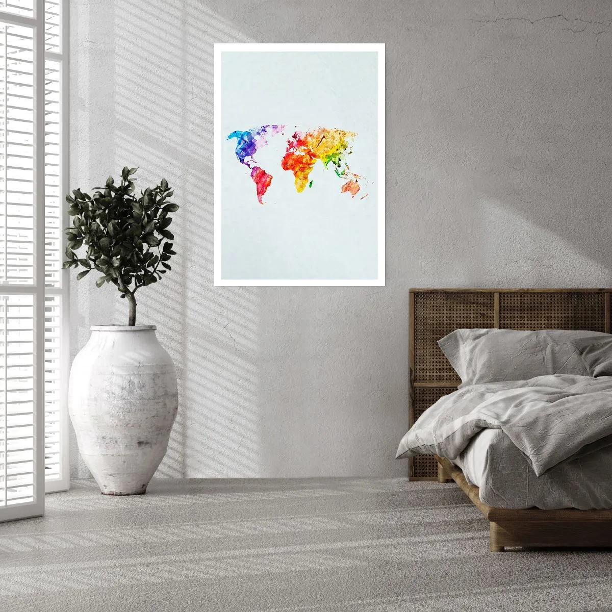 Poster - Alle Farben der Welt - 30x40 cm