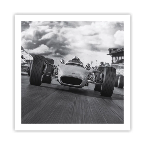 Poster - Power ist da! - 60x60 cm