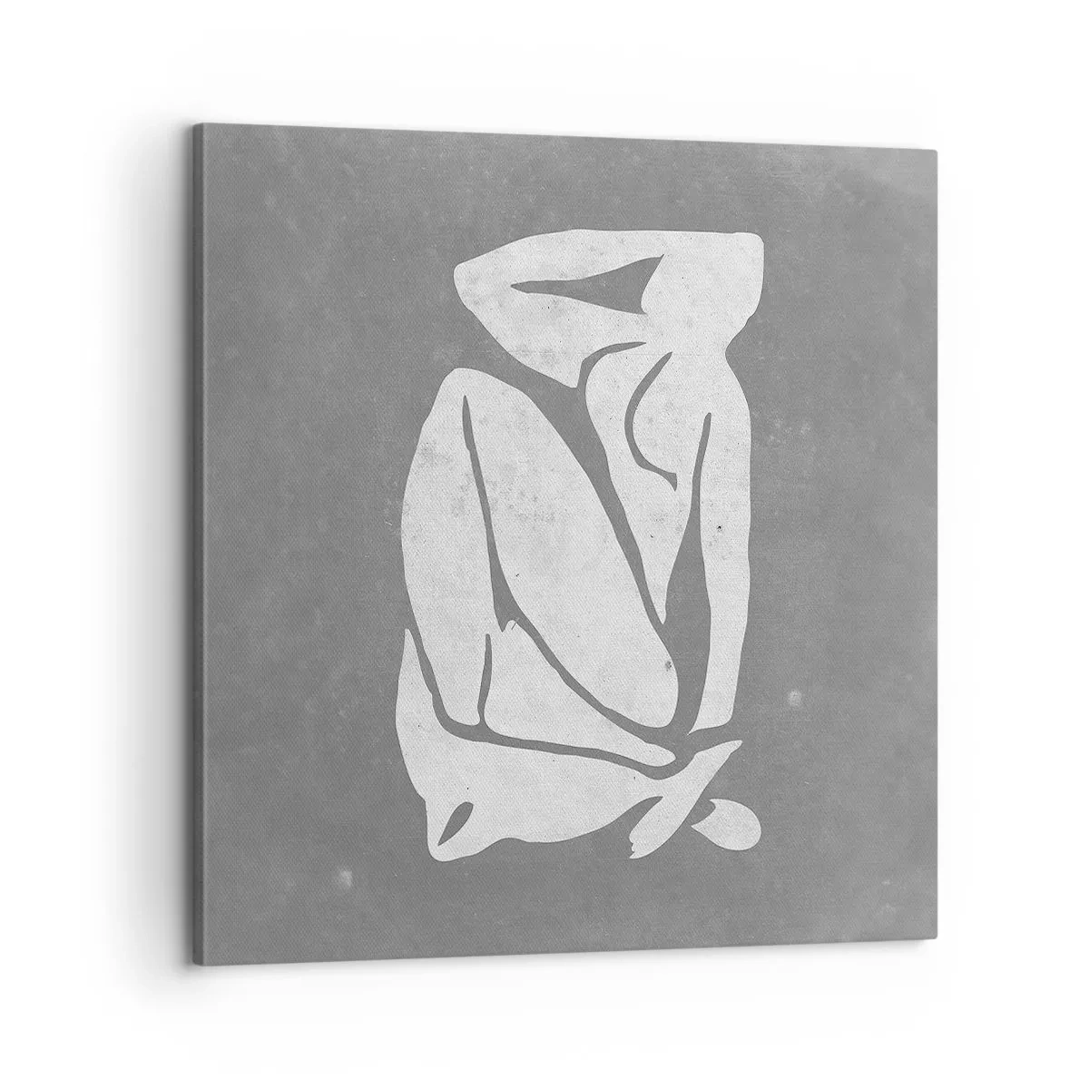 Bild auf Leinwand - Leinwandbild - In Gedanken versunken - 60x60 cm