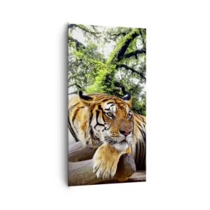 Bild auf Leinwand - Leinwandbild - Hochachtungsvoll - 65x120 cm