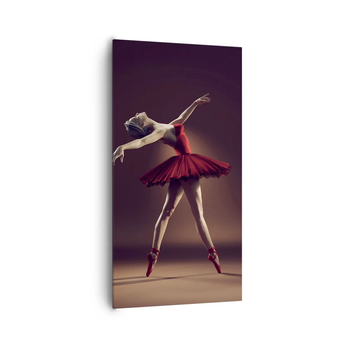 Bild auf Leinwand - Leinwandbild - Eine Primaballerina - 65x120 cm
