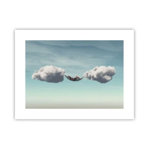 Poster - Die Behaglichkeit des Augenblicks - 40x30 cm