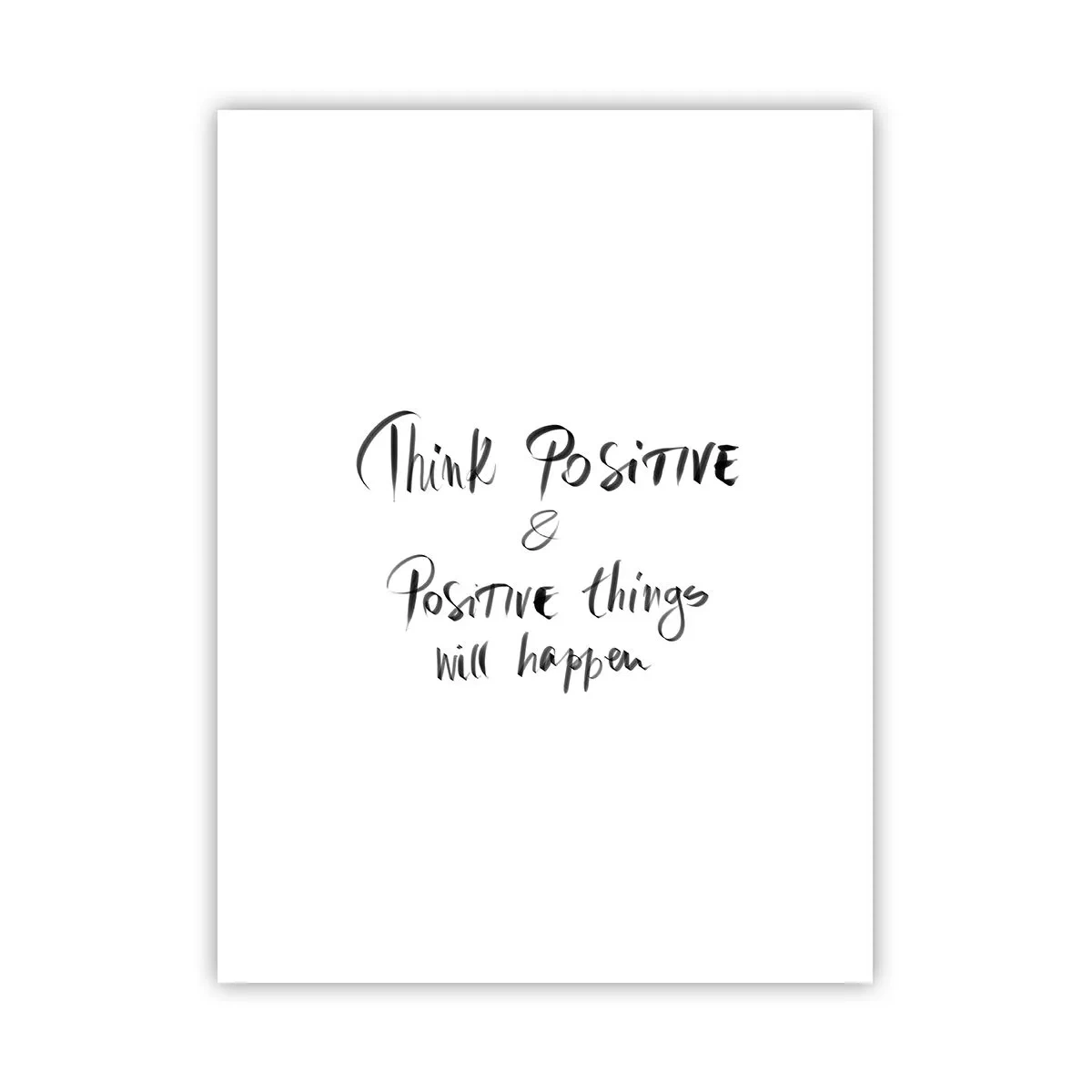 Poster - Wie soll man leben? - 30x40 cm