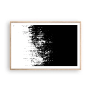 Poster in einem Rahmen aus heller Eiche - Und der Gewinner ist ... - 91x61 cm