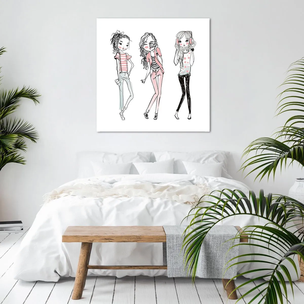 Bild auf Leinwand - Leinwandbild - Es wird, es wird Spaß machen - 30x30 cm