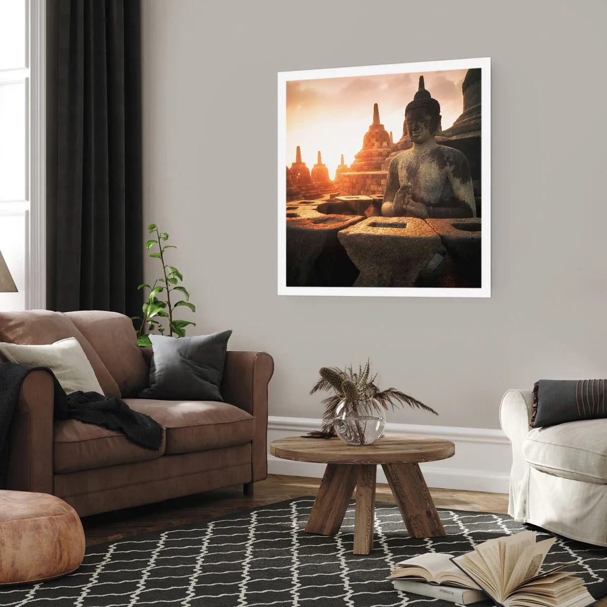 Poster - Wetter der großen Weisheit - 30x30 cm