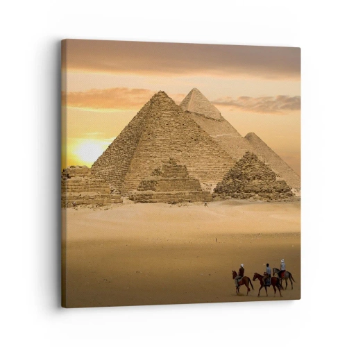 Bild auf Leinwand - Leinwandbild - Seit Tausenden von Jahren keine Veränderung - 30x30 cm