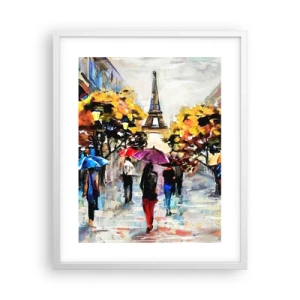 Poster in einem weißen Rahmen - Besonders schön im Herbst - 40x50 cm