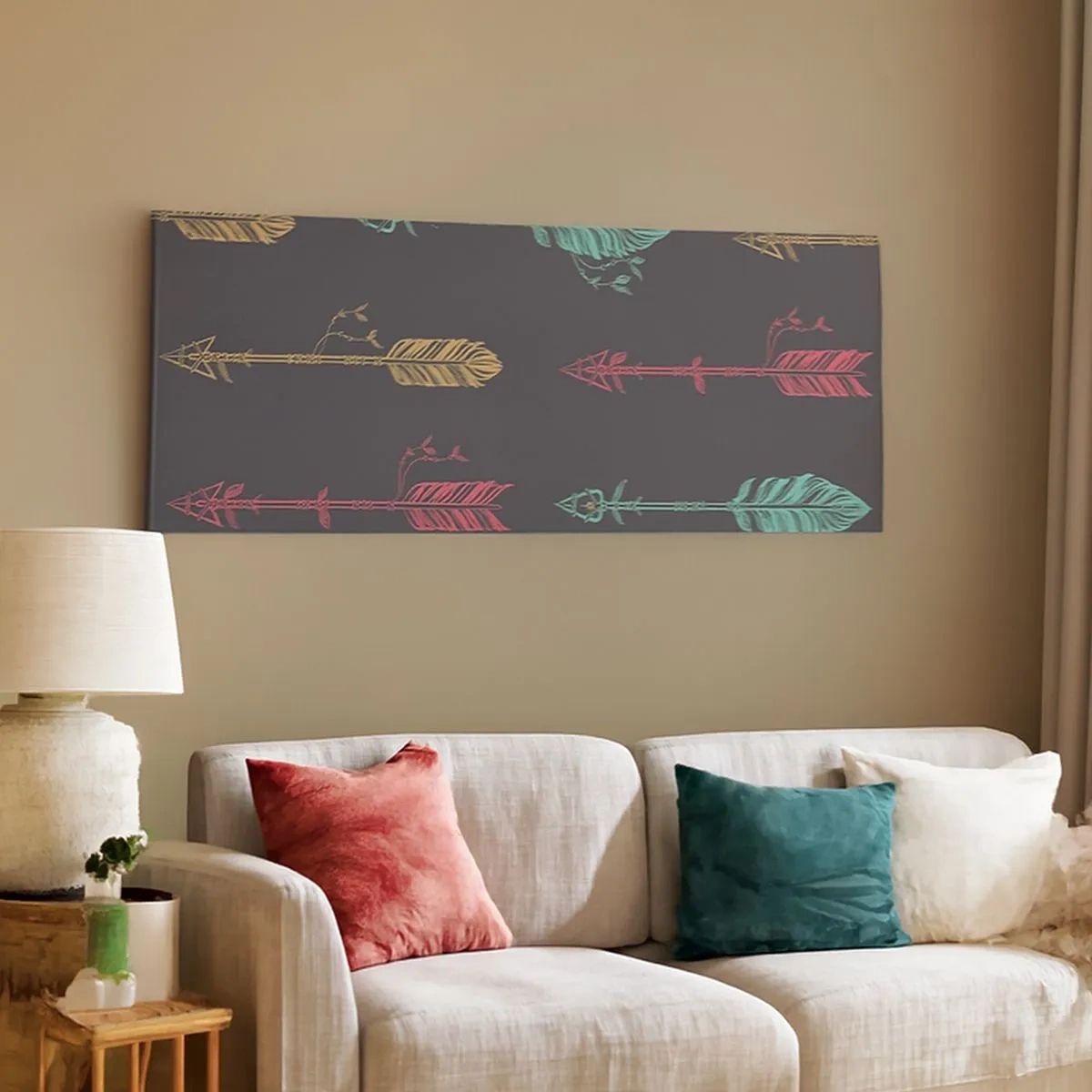 Bild auf Leinwand - Leinwandbild - In der Verordnung - 100x40 cm