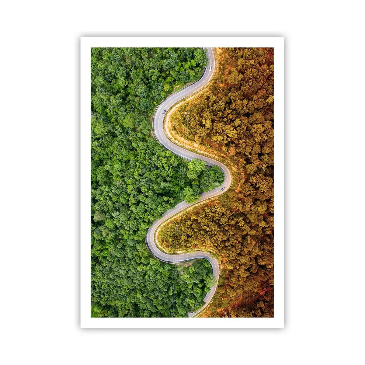 Poster - Grenzen und Durchbrüche - 70x100 cm