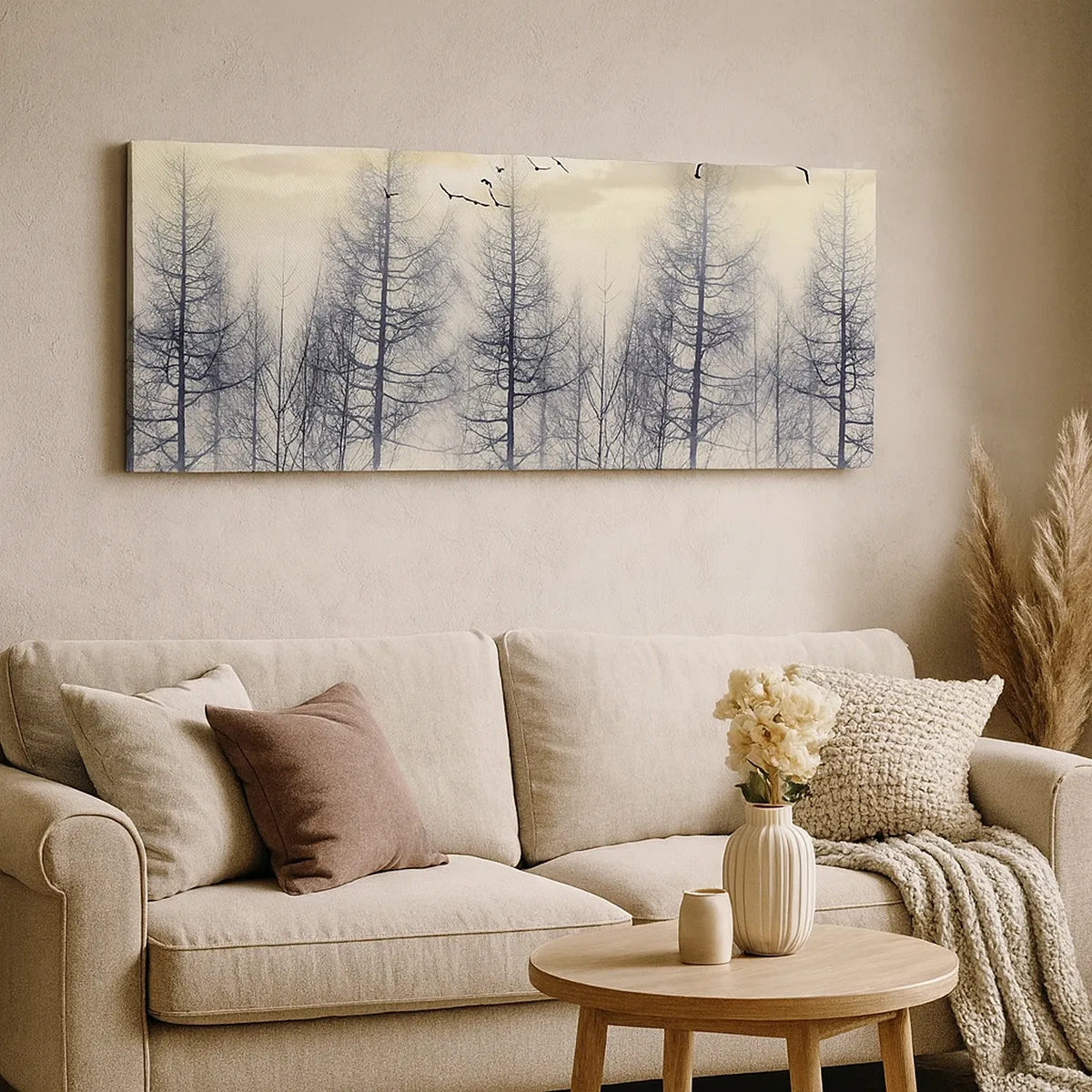 Bild auf Leinwand - Leinwandbild - Waldgeister - 30x30 cm