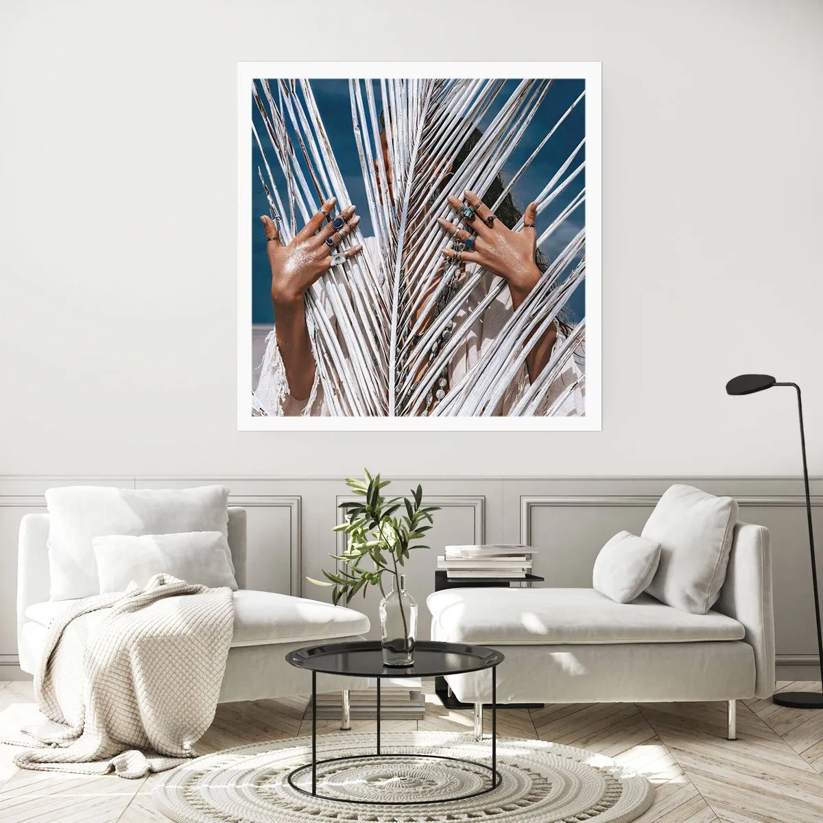 Poster - Das Mädchen des Schamanen? - 30x30 cm