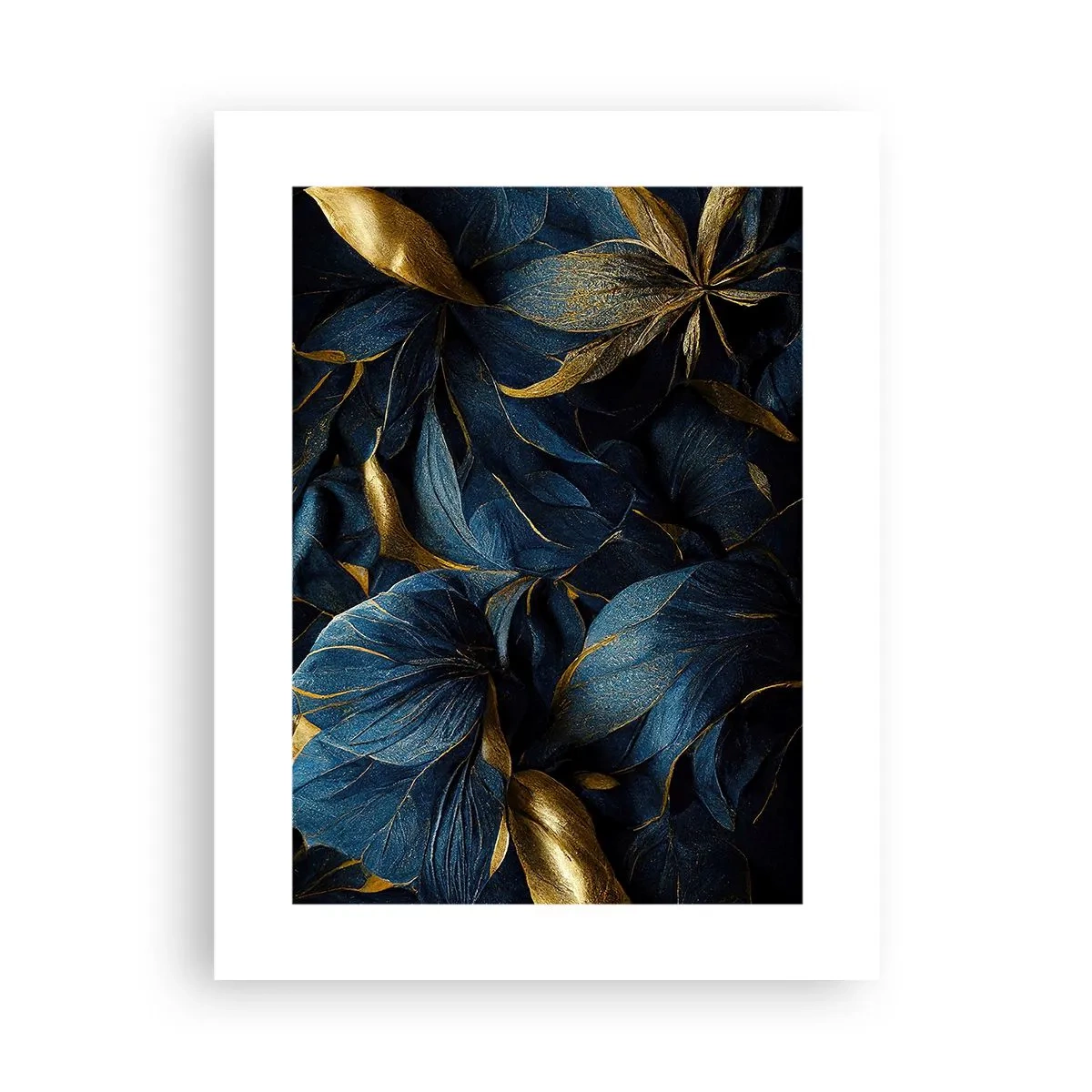 Poster - Mit Gold gefüttert - 30x40 cm