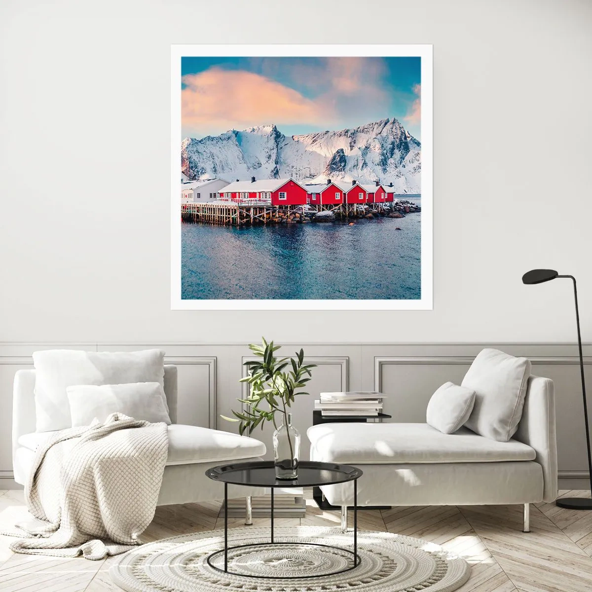 Poster - Nördlicher Rückzug - 50x50 cm