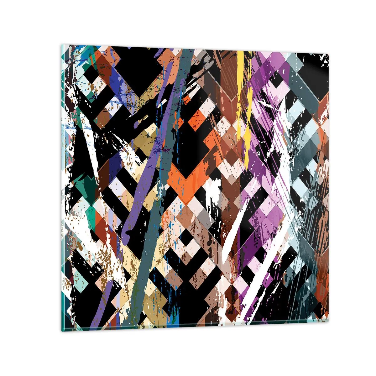 Glasbild - Bild auf glas - Quadriert - 50x50 cm