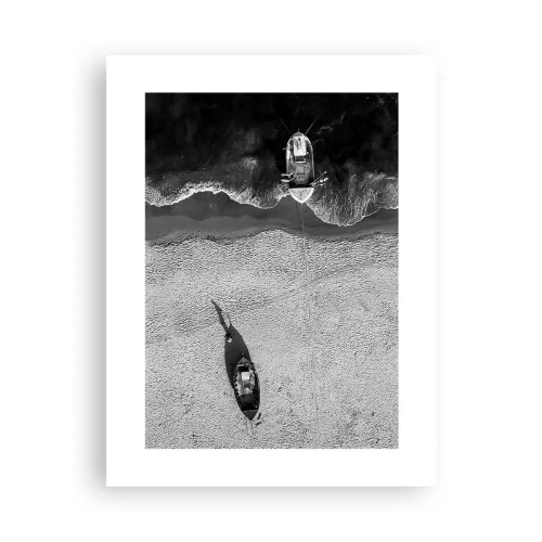 Poster - Immer noch am Ufer… - 30x40 cm