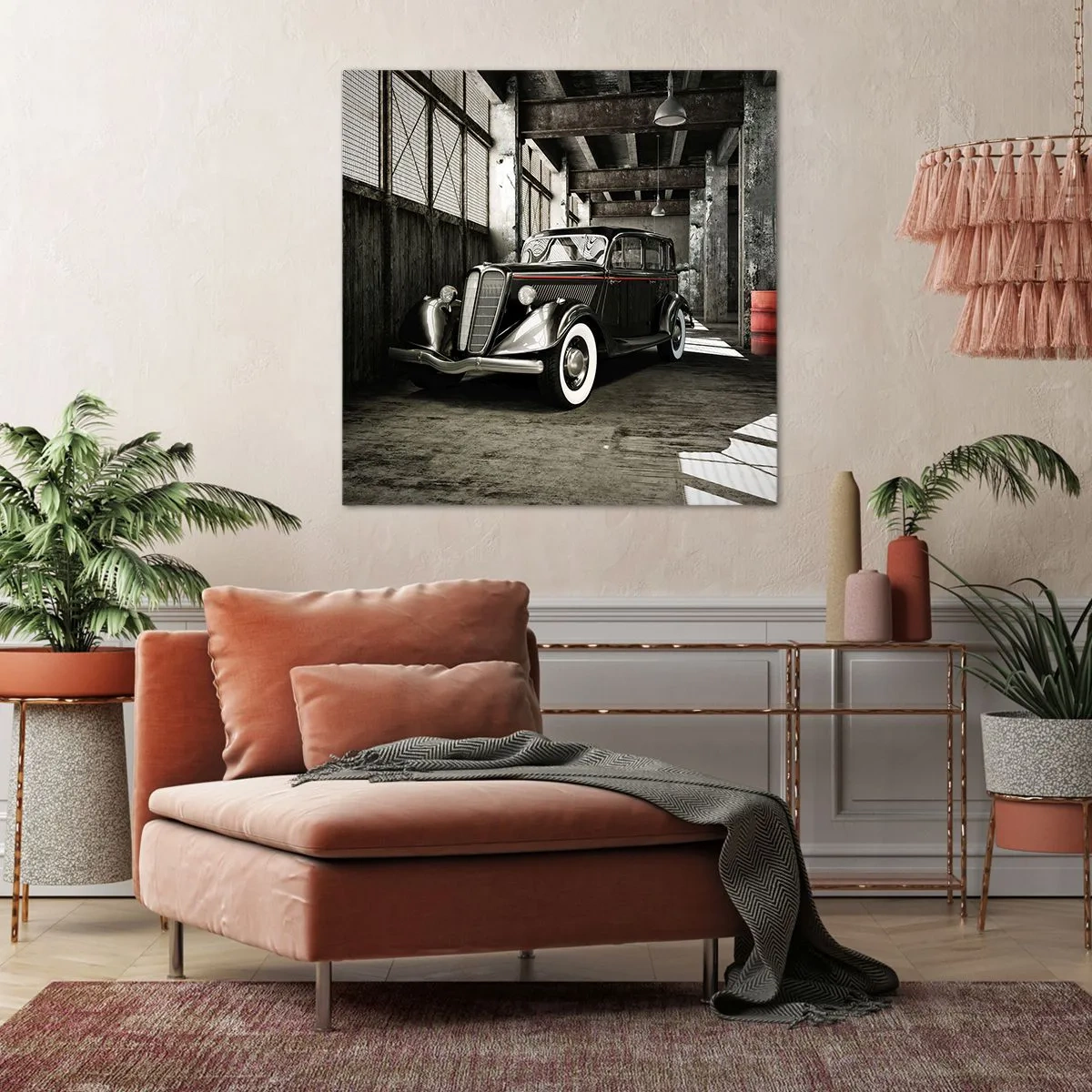 Bild auf Leinwand - Leinwandbild - Die ewige Eleganz der 1930er Jahre - 40x40 cm