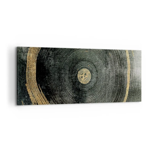 Bild auf Leinwand - Leinwandbild - Veränderung und Beständigkeit - 100x40 cm