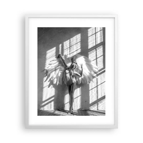 Poster in einem weißen Rahmen - Direkt vom Himmel - 40x50 cm