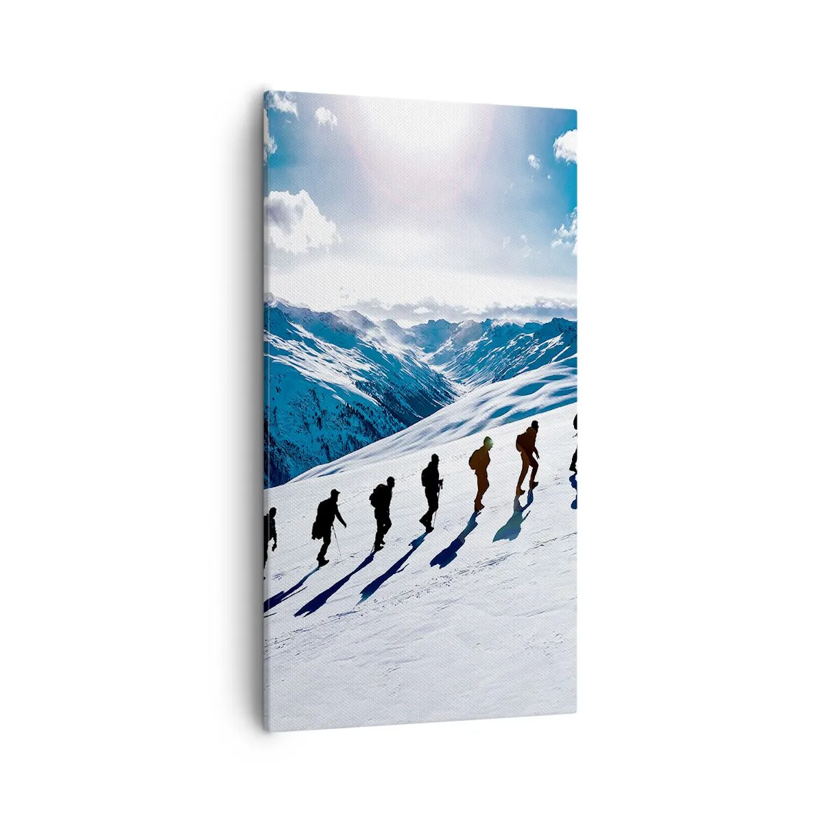 Bild auf Leinwand - Leinwandbild - Das Team der Eroberer - 55x100 cm