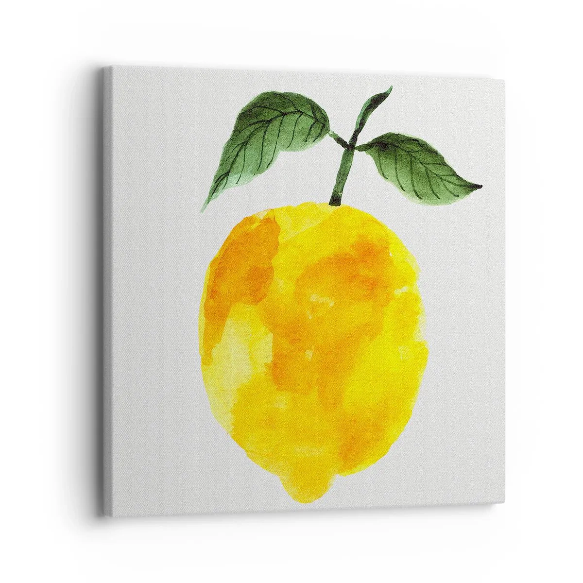 Bild auf Leinwand - Leinwandbild - So schmeckt man die Sonne - 30x30 cm